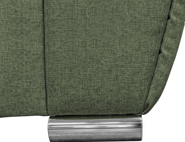 ROHOVÁ SEDAČKA, textil, zelená Livetastic - Sedačky, Online Only