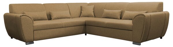 ROHOVÁ SEDAČKA, textil, žltá Livetastic - Sedačky, Online Only