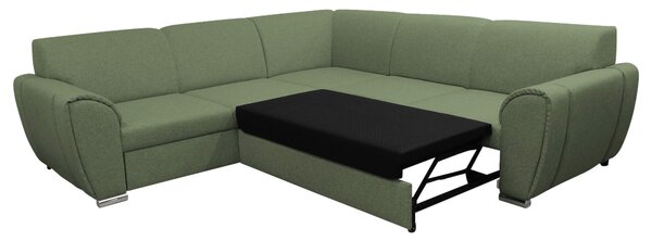 ROHOVÁ SEDAČKA, textil, zelená Livetastic - Sedačky, Online Only