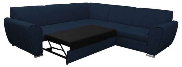 ROHOVÁ SEDAČKA, textil, tmavomodrá Livetastic - Sedačky, Online Only