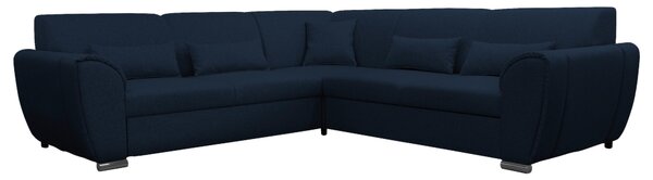 ROHOVÁ SEDAČKA, textil, tmavomodrá Livetastic - Sedačky, Online Only