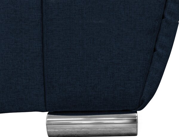 ROHOVÁ SEDAČKA, textil, tmavomodrá Livetastic - Sedačky, Online Only