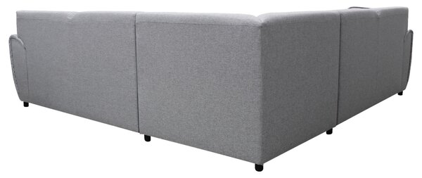 ROHOVÁ SEDAČKA, textil, svetlosivá Livetastic - Sedačky, Online Only
