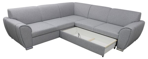 ROHOVÁ SEDAČKA, textil, svetlosivá Livetastic - Sedačky, Online Only