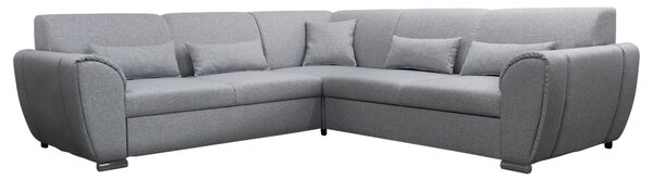 ROHOVÁ SEDAČKA, textil, svetlosivá Livetastic - Sedačky, Online Only