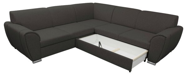 ROHOVÁ SEDAČKA, textil, antracitová Livetastic - Sedačky, Online Only