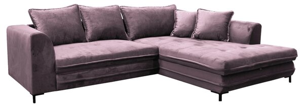 ROHOVÁ SEDAČKA, textil, bobuľová Livetastic - Sedačky, Online Only