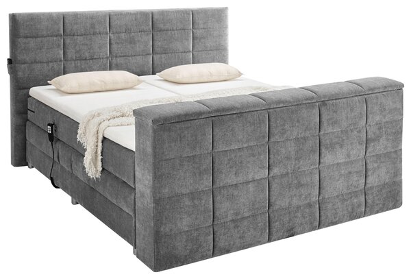 BOXSPRINGOVÁ POSTEĽ, 180/200 cm, sivá Carryhome - Online Only spálne, Online Only