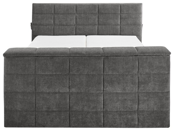 BOXSPRINGOVÁ POSTEĽ, 180/200 cm, tmavosivá Carryhome - Online Only spálne, Online Only