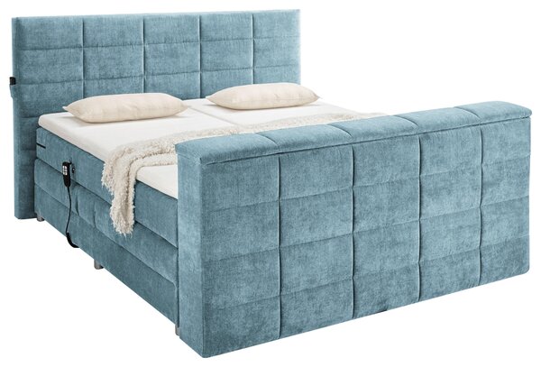 BOXSPRINGOVÁ POSTEĽ, 180/200 cm, modrá Carryhome - Online Only spálne, Online Only