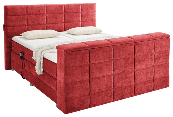 BOXSPRINGOVÁ POSTEĽ, 180/200 cm, červená Carryhome - Online Only spálne, Online Only