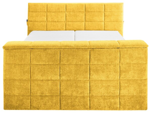 BOXSPRINGOVÁ POSTEĽ, 180/200 cm, žltá Carryhome - Online Only spálne, Online Only