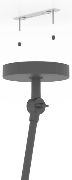 STROPNÉ SVIETIDLO, 35/129 cm Eglo - Online Only bytové doplnky, Online Only