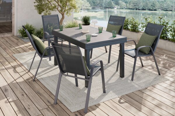 ZÁHRADNÝ STÔL, kov, plast, 135/270/75/90 cm135/270/75/90 cm Ambia Garden - Online Only záhrada, Online Only