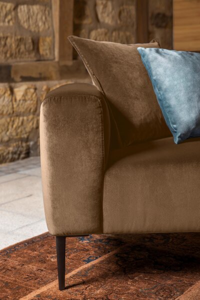 TROJMIESTNA POHOVKA, textil, koňaková W.Schillig - Sedačky, Online Only
