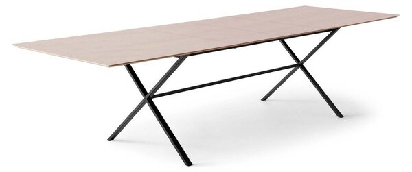Rozkladací jedálenský stôl s doskou v dubovom dekore a prídavnou doskou 100x210 cm Meza – Hammel Furniture