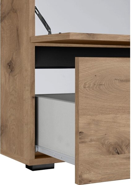 Skrinka pod umývadlo v dekore duba v prírodnej farbe 60x55 cm Wisla – Støraa