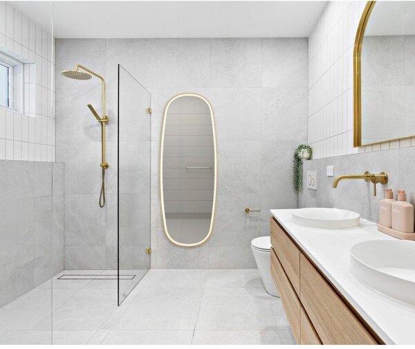 Nástenné zrkadlo s osvetlením 60x160 cm Diana – Mirrors and More