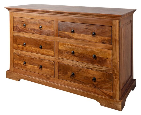 CAMBRIDGE HONEY Komoda 90x145 cm, akácia