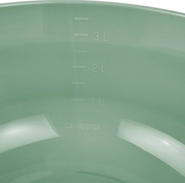 Plastová misa s výlevkou KEEEPER 3,5l zelená