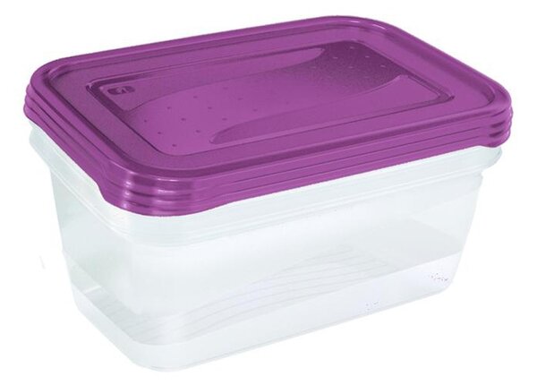 Dóza na potraviny Fresh & amp; Freeze, 3 ks, 1,25 l