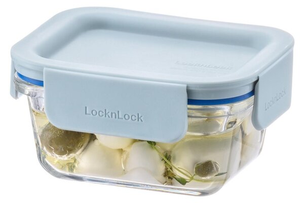 Sklenená zapekacia miska s vekom LOCK 160ml borosilikát