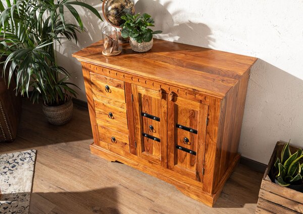 CAMBRIDGE HONEY Komoda 85x106 cm, akácia