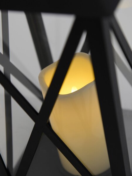 Sinsay - LED lampáš s držadlom - čierna
