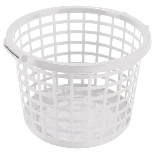 Heidrun Plastový guľatý kôš na čistú bielizeň 46cm