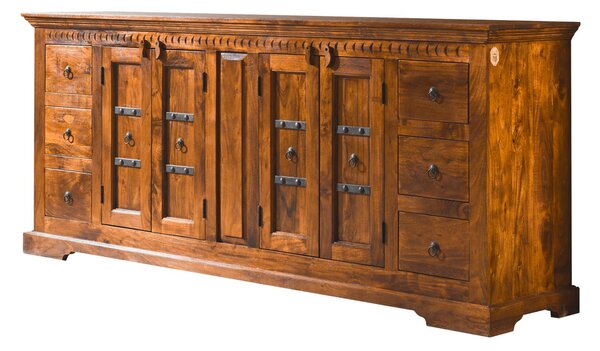 CAMBRIDGE HONEY Komoda 92x212 cm, akácia