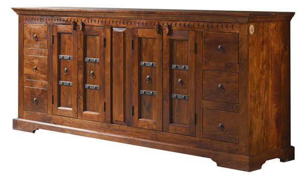 CAMBRIDGE HONEY Komoda 92x212 cm, akácia