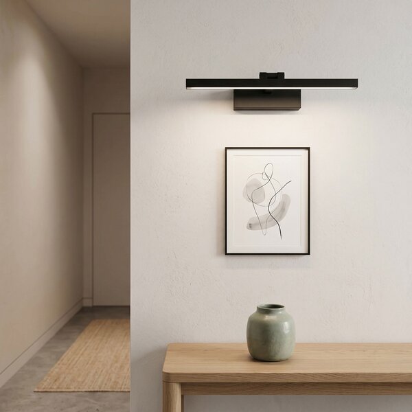 Toolight Toolight, LED nástenné svietidlo, 40cm, 6W, 4000K, 500lm, APP1866-1W, čierna matná, OSW-66022
