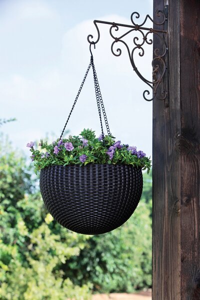 Kvetináč Hanging GLOBE | grafit