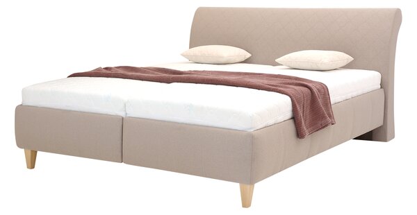 Čalúnená posteľ MERILIN 180x200 béžová