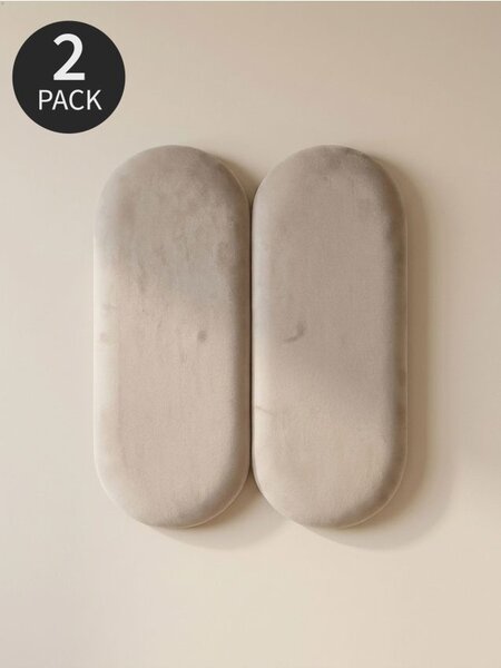 Sinsay - Čalúnené nástenné panely 2 pack - telová