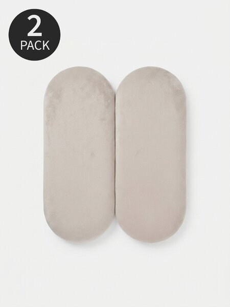Sinsay - Čalúnené nástenné panely 2 pack - telová