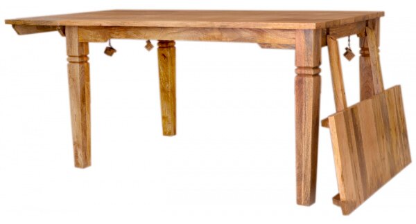 Rozkladací stôl Guru 140/200x90 z mangového dreva