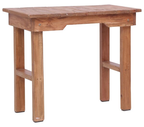 Koncový stolík 70x35x60 cm mahagónový masív