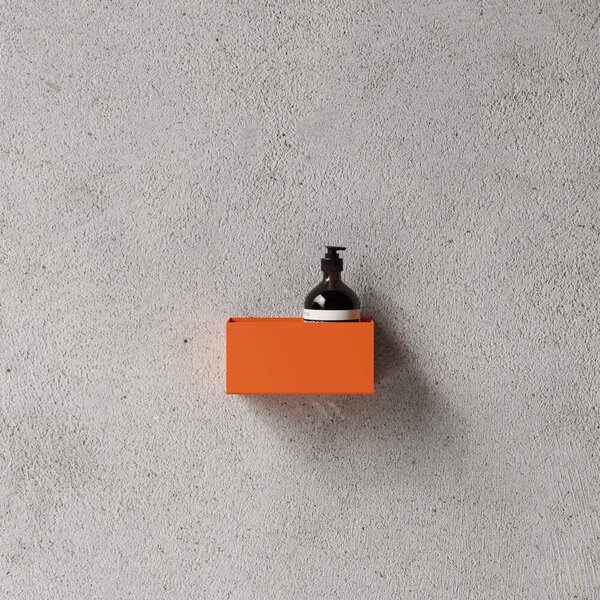 Nichba Kúpeľňová polička Bath Shelf 20, orange