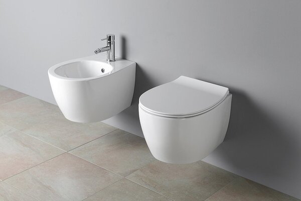 Isvea Isvea, SENTIMENTI bidet závesný 36x51 cm, 10AR41010SV