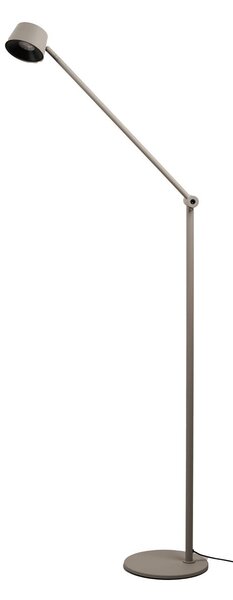 Stojacie Lampa ANTIDARK, Direction F1, stmievateľné, Sivá, Obývacia izba, Kov, Moderný