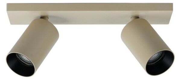 Stropné Lampa ANTIDARK, SpotOn2, stmievateľné, Béžová, Obývacia izba, Kov, Moderný