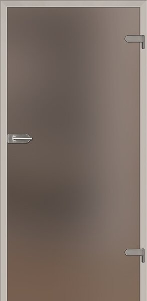 Sklenené dvere Naturel Glasa ľavé 70 cm hnedé GLASA1H70L