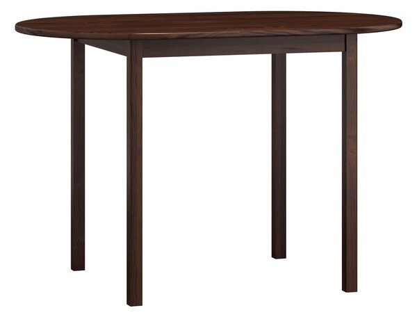 Stůl oválný ořech č4 115x70 cm