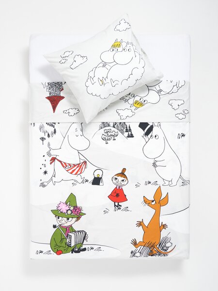 Sinsay - Posteľná súprava The Moomins - viacfarebná