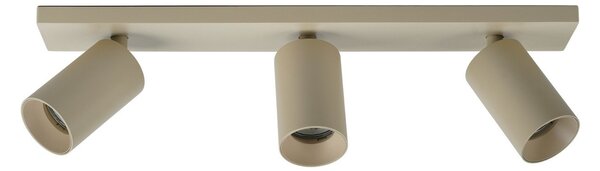 Stropné Lampa ANTIDARK, SpotOn3, stmievateľné, Béžová, Obývacia izba, Kov, Moderný