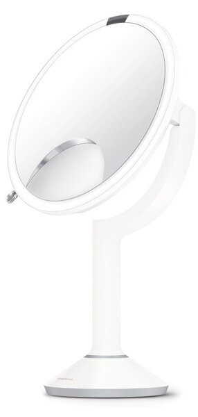 Kozmetické zrkadlo s osvetlením/zväčšovacie (5x) ø 20 cm Sensor Trio – simplehuman