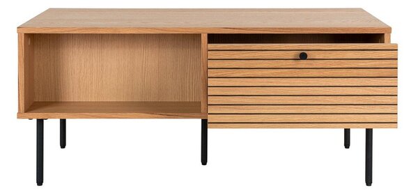 Konferenčný stolík s doskou v dubovom dekore v prírodnej farbe 50x100 cm Kyoto – House Nordic