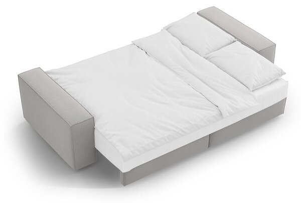Svetlosivá rozkladacia pohovka 247 cm Jodie – Micadoni Home