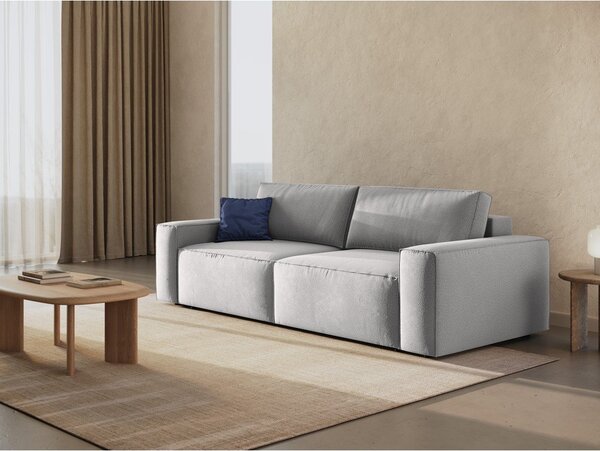 Svetlosivá rozkladacia pohovka 247 cm Jodie – Micadoni Home